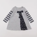 IKKS - robe gris - 18 mois
