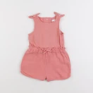 Vertbaudet - combinaison rose - 9 mois