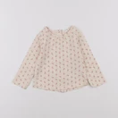 Vertbaudet - tee-shirt beige - 9 mois