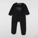 Vertbaudet - pyjama velours noir - 2 ans