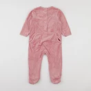 Vertbaudet - pyjama velours rose - 18 mois