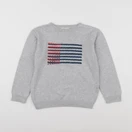 Vertbaudet - pull gris - 6 ans