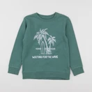 Vertbaudet - sweat vert - 6 ans