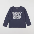 Vertbaudet - tee-shirt bleu - 6 ans