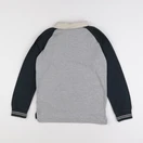 Vertbaudet - polo gris, vert - 12 ans