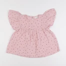 Vertbaudet - blouse rose - 7 ans