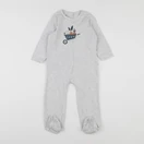 Vertbaudet - pyjama coton gris - 18 mois