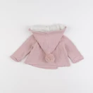 Vertbaudet - veste rose - 3 mois