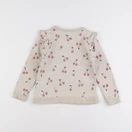Vertbaudet - sweat beige - 5 ans