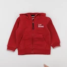 Vertbaudet - sweat rouge - 2 ans