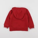Vertbaudet - sweat rouge - 2 ans