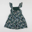 Vertbaudet - robe vert - 8 ans