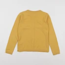 Vertbaudet - gilet jaune, or - 8 ans
