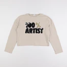 Zara - tee-shirt beige - 11/12 ans