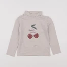 Vertbaudet - sous-pull gris - 4 ans