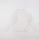 Vertbaudet - pull blanc - 8 ans