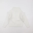 Vertbaudet - pull blanc - 8 ans