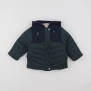 Vertbaudet - parka vert - 18 mois