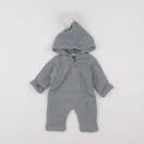 Vertbaudet - combinaison bleu - 1 mois