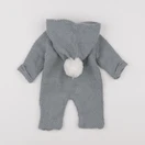Vertbaudet - combinaison bleu - 1 mois