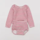 Petit Bateau - ensemble rose - 18 mois