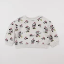 Zara - sweat blanc - 2/3 ans
