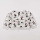 Zara - sweat blanc - 2/3 ans