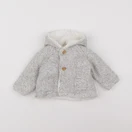 Zara - gilet gris - 3/6 mois