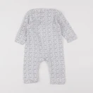Boutchou - pyjama coton blanc - 9 mois
