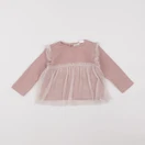 Zara - tee-shirt rose - 9/12 mois