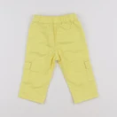 Vertbaudet - pantalon jaune - 6 mois