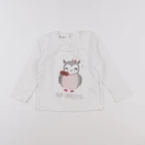 Vertbaudet - tee-shirt blanc - 2 ans