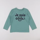 Vertbaudet - tee-shirt vert - 6 ans