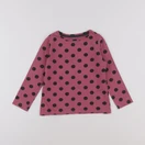 Vertbaudet - tee-shirt rose - 4 ans