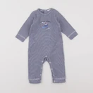 Boutchou - pyjama coton bleu - 6 mois