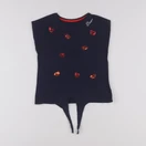 Vertbaudet - tee-shirt bleu - 4 ans