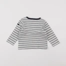 Cyrillus - tee-shirt blanc - 9 mois