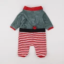 Vertbaudet - sur-pyjama vert - 12 mois