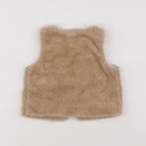 Vertbaudet - gilet marron - 12 mois
