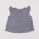 Boutchou - blouse bleu - 6 mois