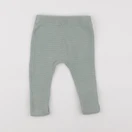 Vertbaudet - legging bleu - 12 mois