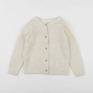 Vertbaudet - gilet blanc, or - 4 ans