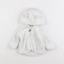 H&M - polaire blanc - 0/1 mois