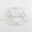 H&M - polaire blanc - 0/1 mois
