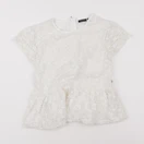 IKKS - tee-shirt blanc - 8 ans