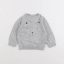 La Redoute - pull gris - 6 mois