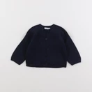 Boutchou - gilet bleu - 6 mois