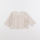 Petit Bateau - gilet beige - 6 mois
