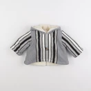Bonton - burnou gris - 6 mois