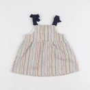 Zara - robe multicolore - 6/9 mois